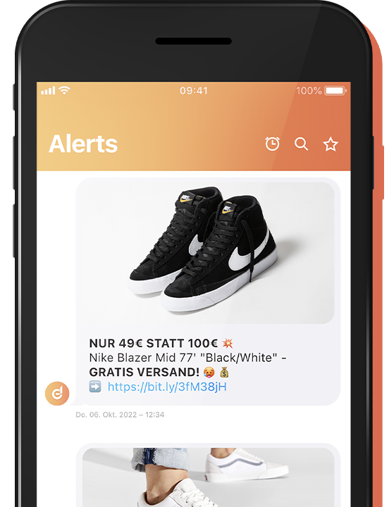 DEALTIME Drop Alarm